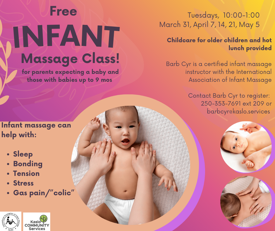 Infant Massage poster
