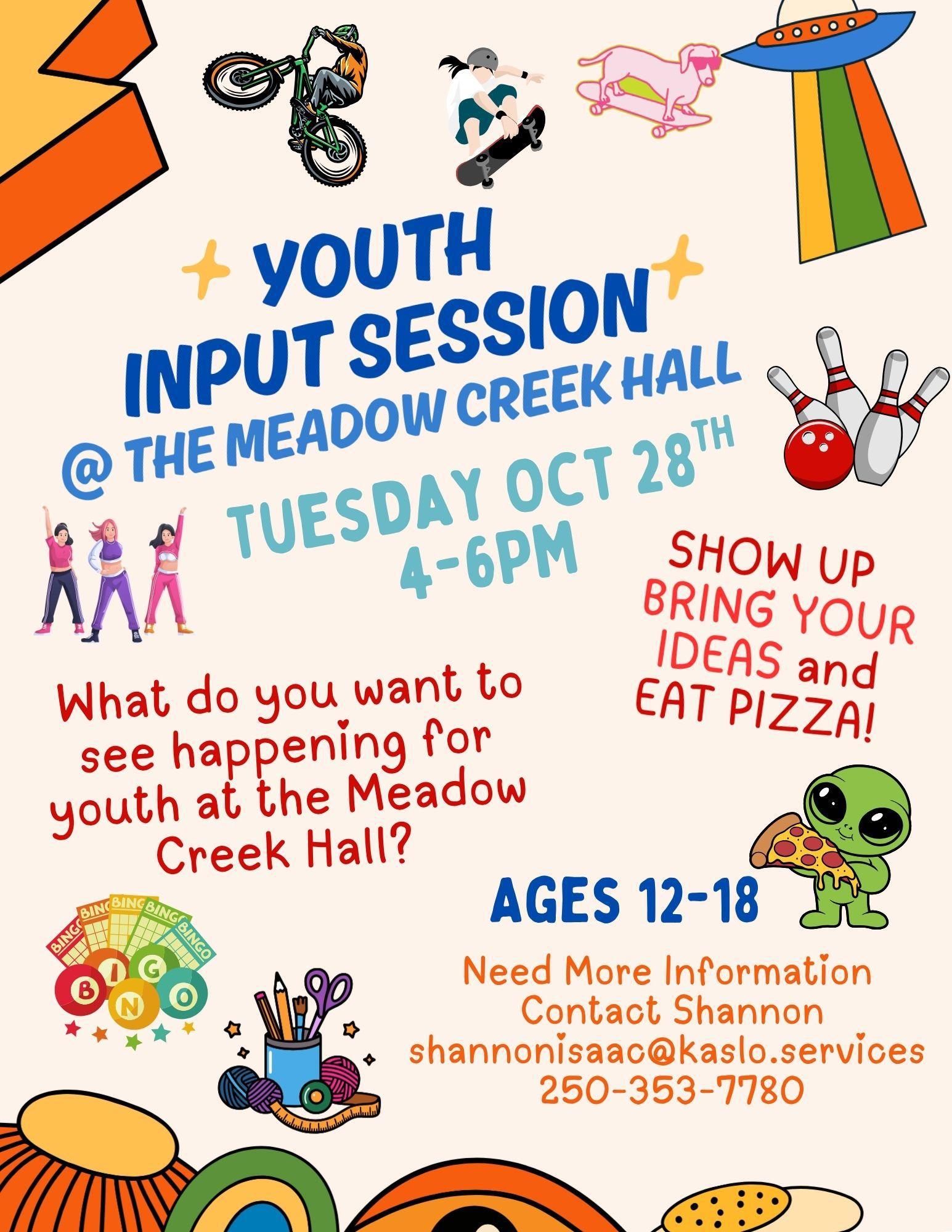 Input Session poster