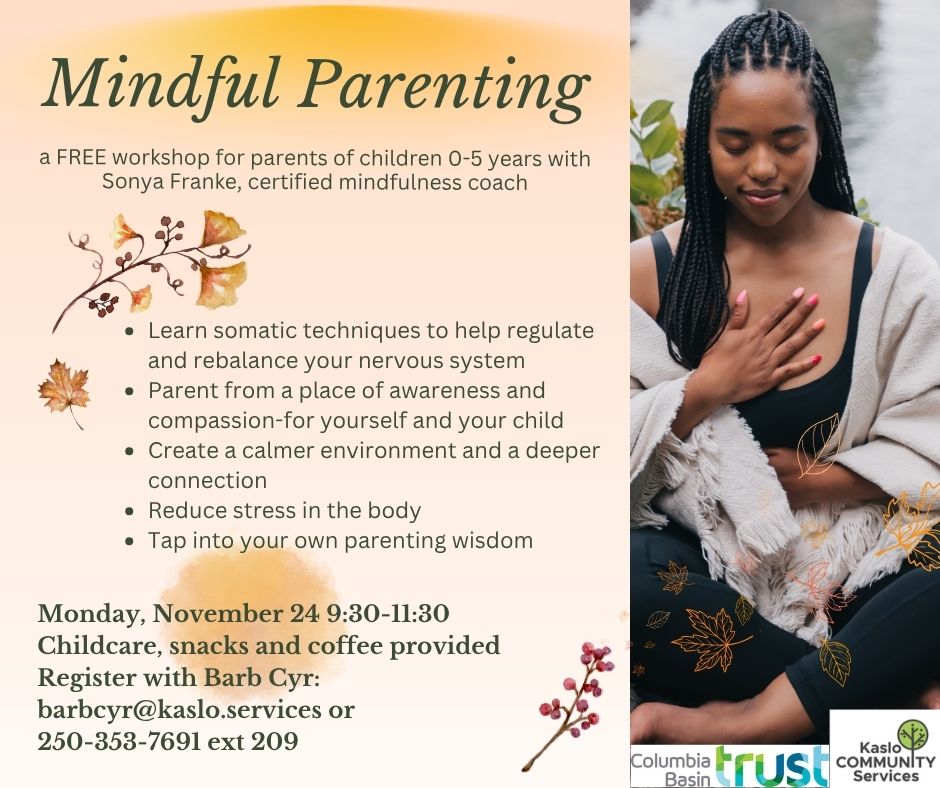 Mindful Parenting poster