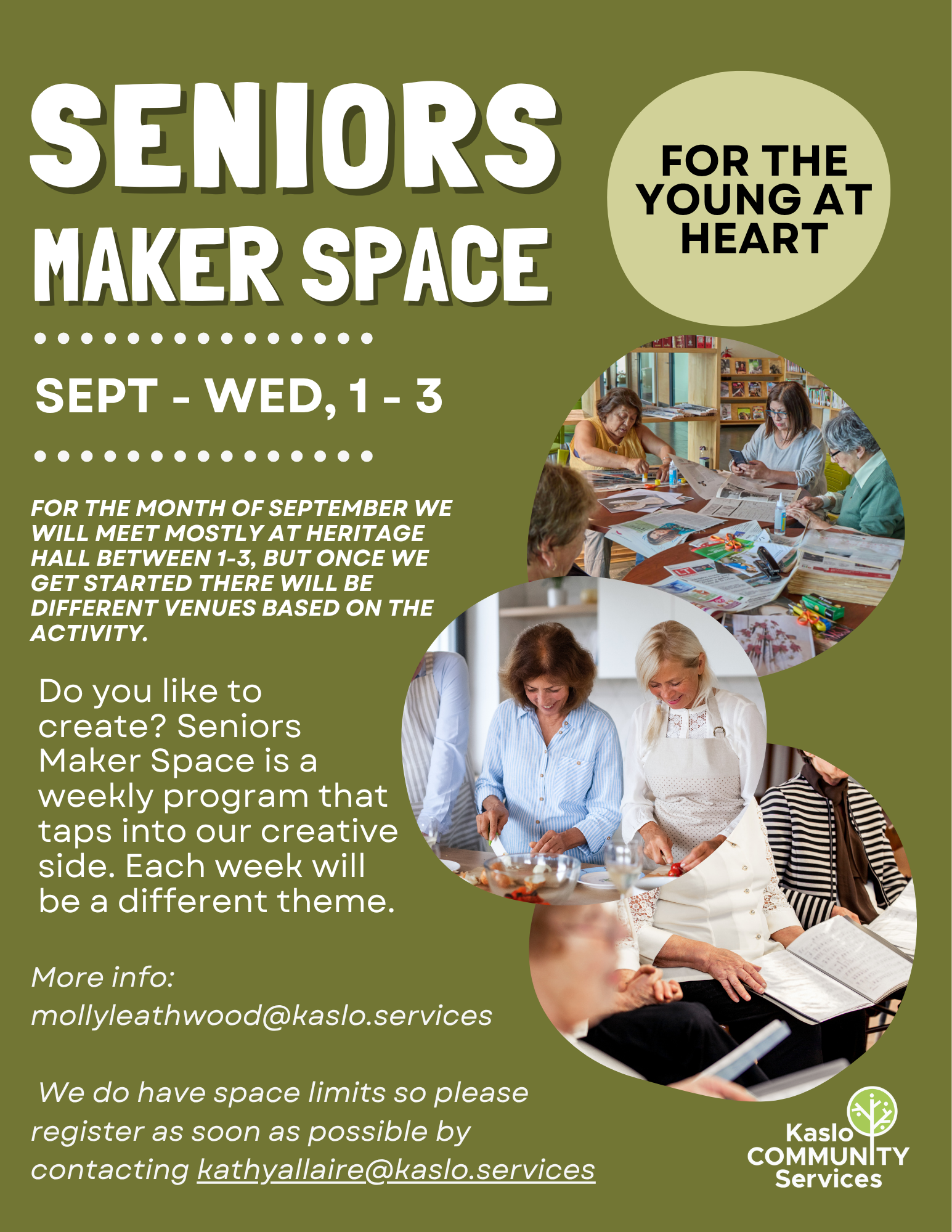 Seniors Maker Space